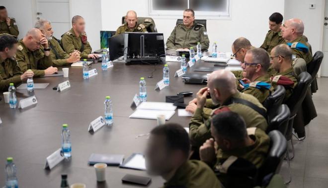 رئيس الأركان الإسرائيلي خلال المصادقة على الخطط للمرحلة القادمة في لبنان