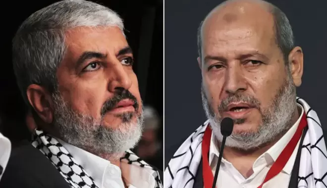 خليل الحية وخالد مشعل