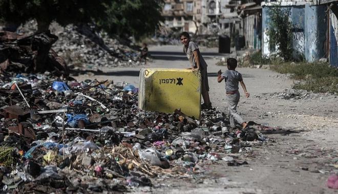 الخط الأصفر في غزة - تعبيرية