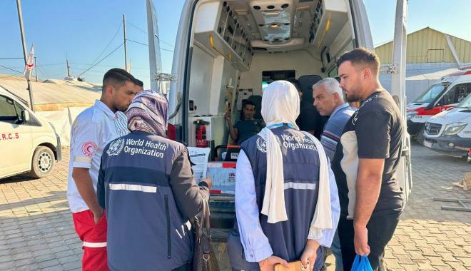 سفر المرضى من قطاع غزة عبر منظمة الصحة العالمية