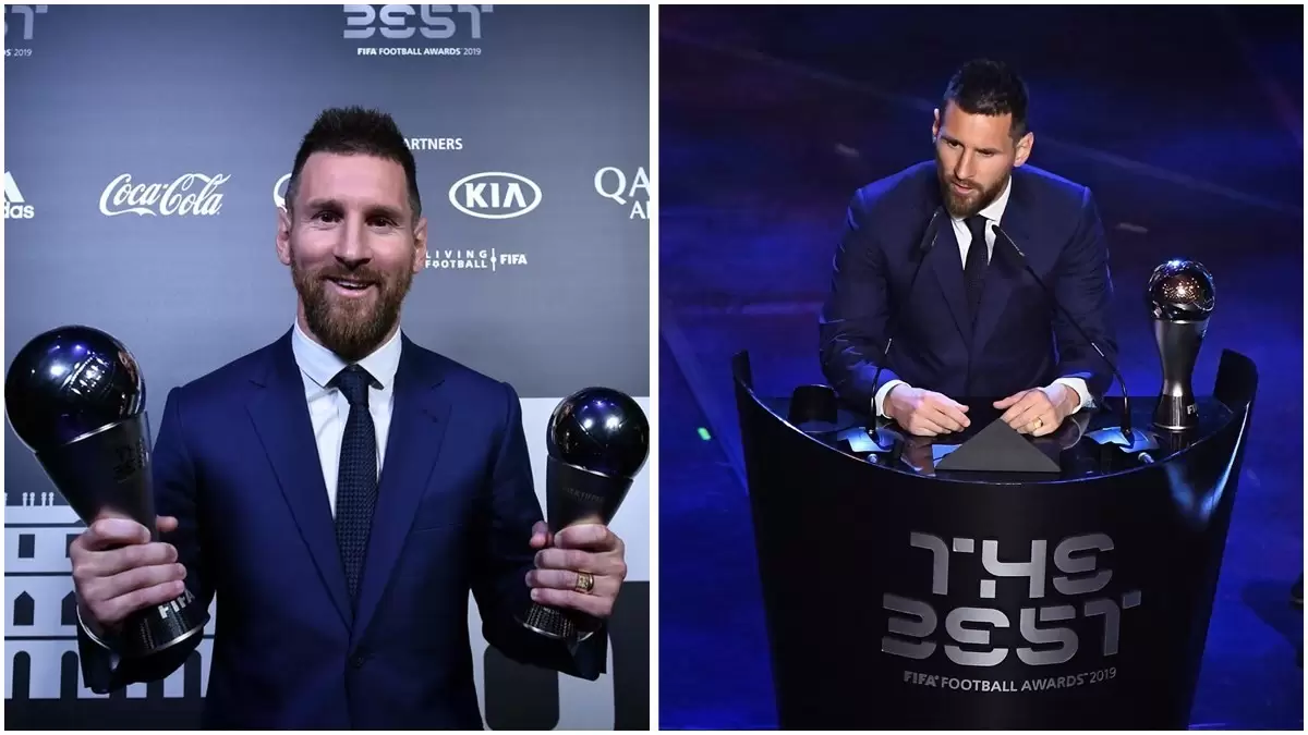 ليونيل ميسي صاحب جائزة أفضل لاعب بالعالم 2019.webp