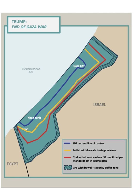 صورة: البيت الأبيض يكشف تفاصيل خطة ترامب لإنهاء حرب غزة