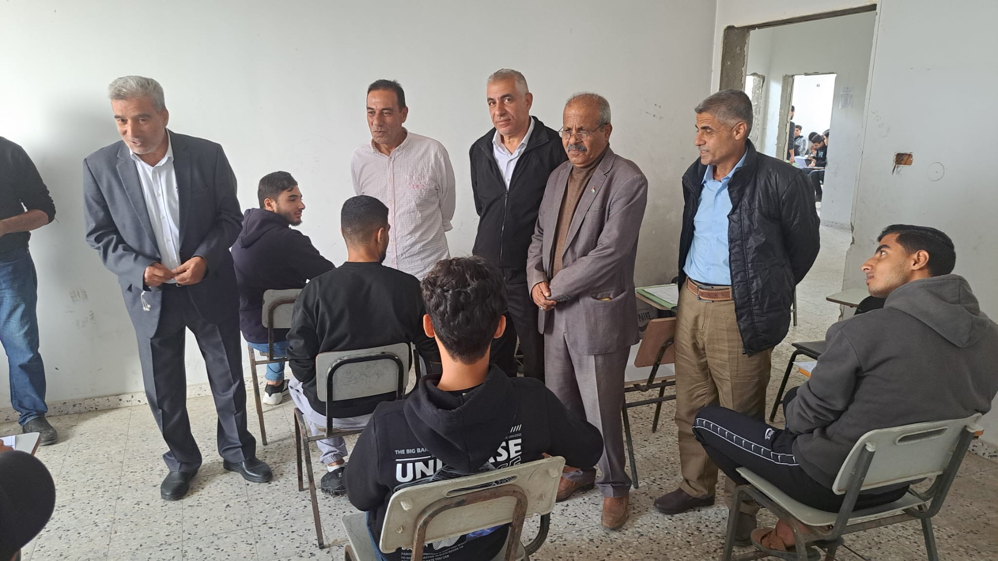 بالصور: المعاهد الأزهرية في فلسطين تستقبل وفد من جامعة الأزهر بغزة والتربية والتعليم