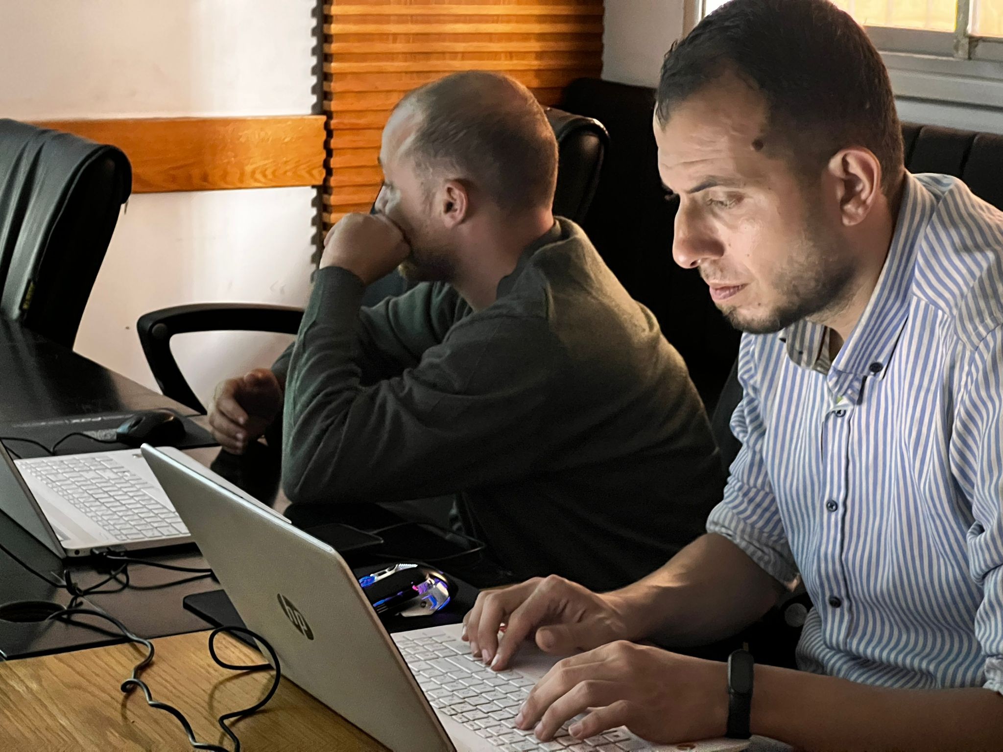 بيت الصحافة - ملاذ الصحفيين بغزة بدعم من المؤسسة الأوروبية من أجل الديمقراطية