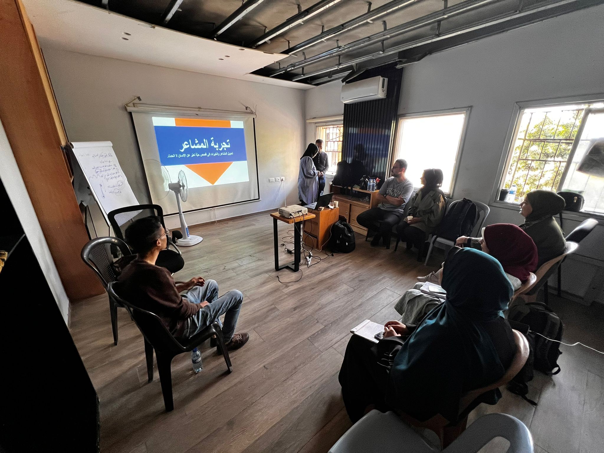 بيت الصحافة يستضيف مبادرة إعلامية حول الكتابة الإنسانية للبودكاست