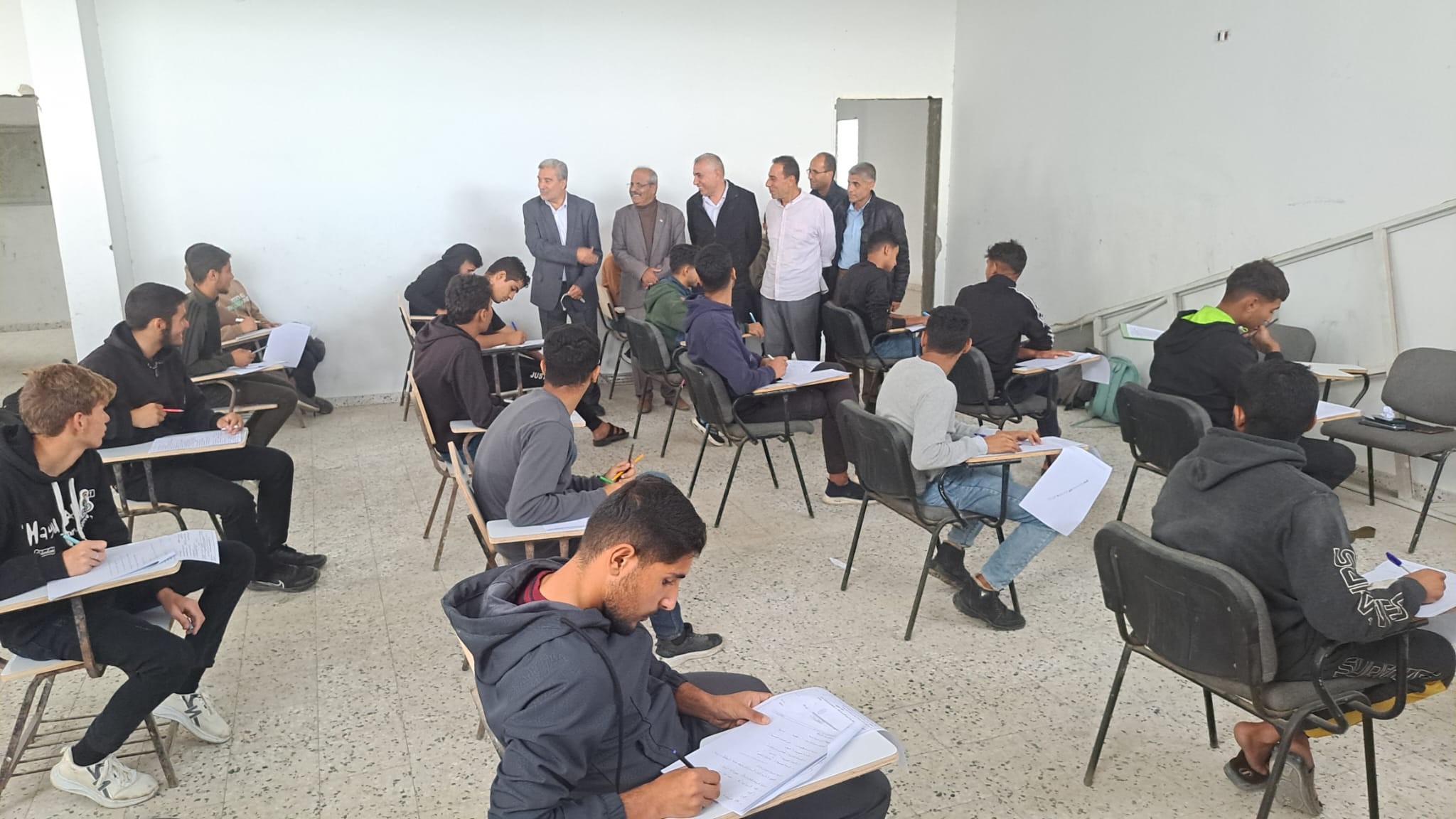 بالصور: المعاهد الأزهرية في فلسطين تستقبل وفد من جامعة الأزهر بغزة والتربية والتعليم