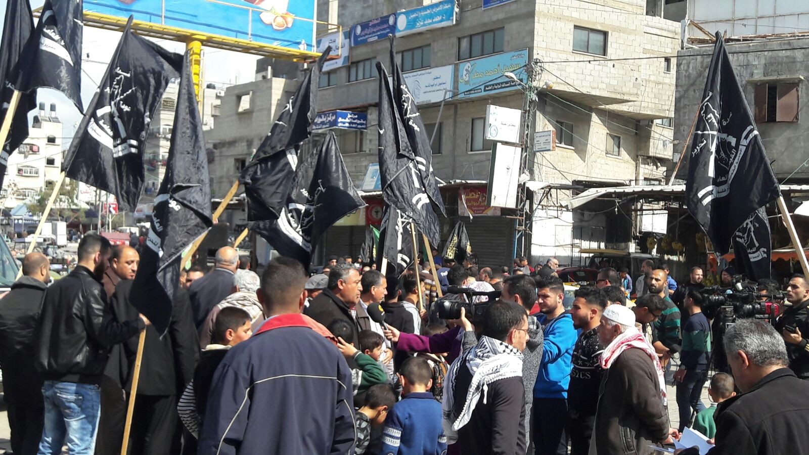 مشاركة الجبهة الشعبية القيادة العامة الجمعة 23-02-2018 رفضا لقرارات ترامب (3).jpg