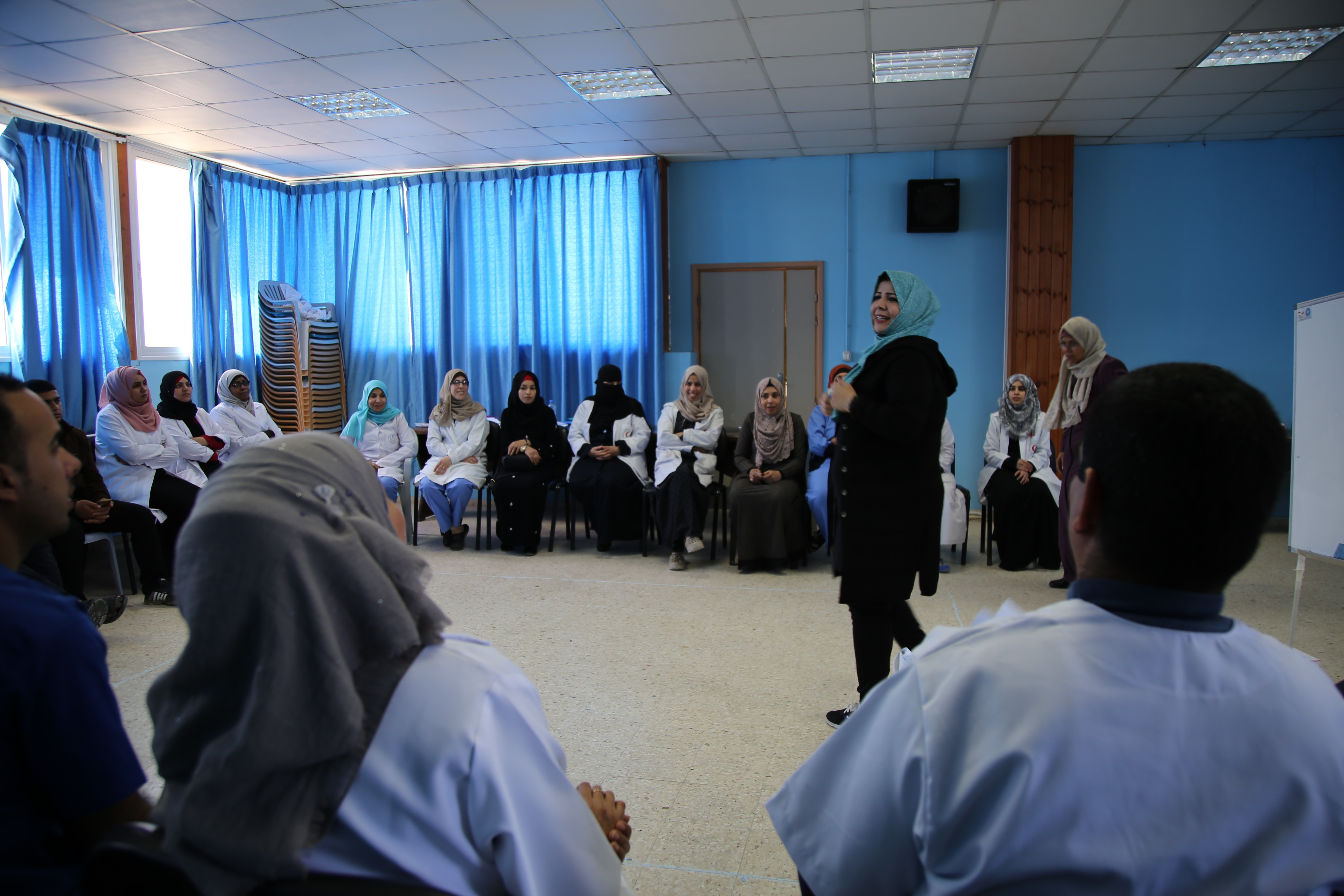برنامج غزة يعقد جلسة تنشيطية بعنوان الرعاية الذاتية - ويختتم دورة تدريبية -3.JPG