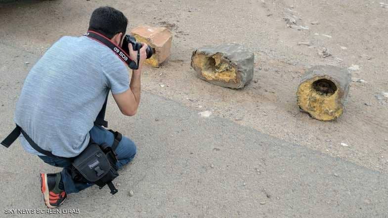 قنابل على شكل صخور في اليمن1.jpg