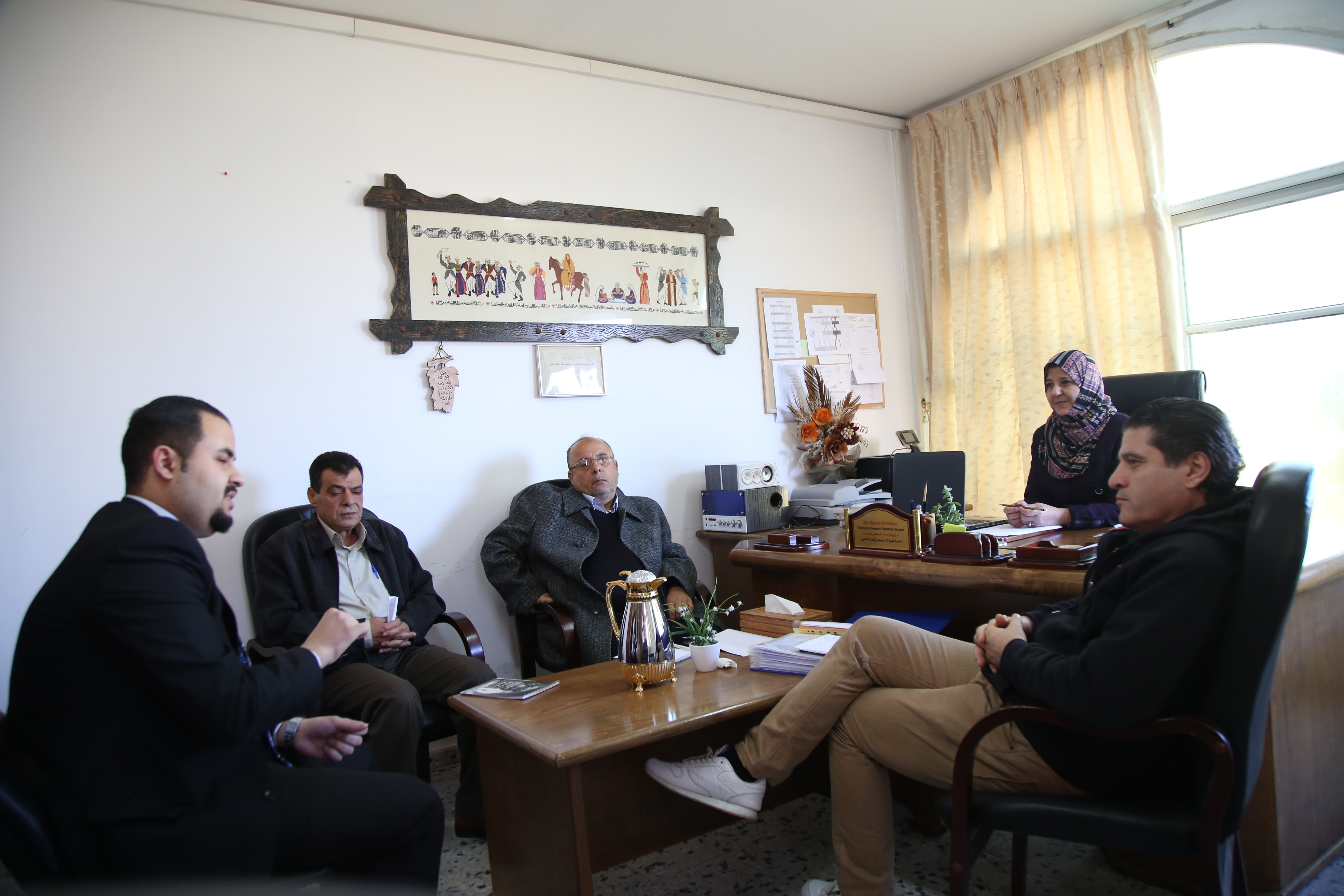 برنامج غزة يبدأ بإجراء مقابلات الدبلوم العالي في الصحة النفسية المجتمعية -1.JPG