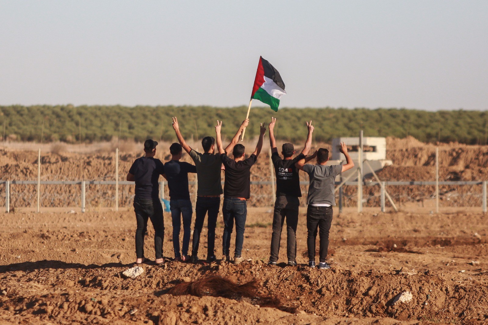 مسيرات العودة الكبرى شرق غزة